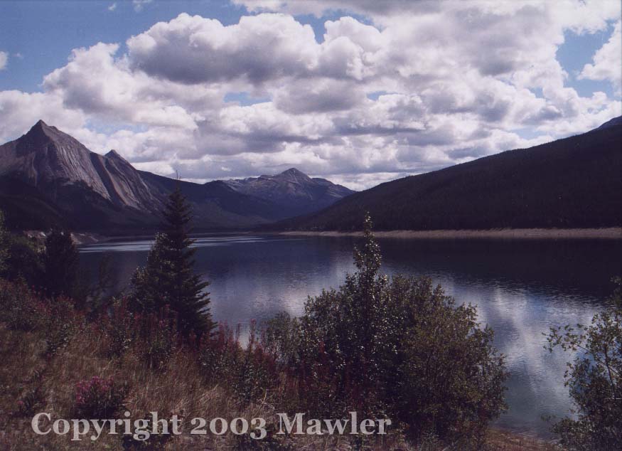 Medicine Lake, Jasper National Park, Alberta, Canada
